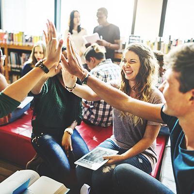 Teens Collaborating